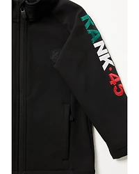 RANK 45® Toddler Boys' Mexico Flag Seal Softshell Jacket