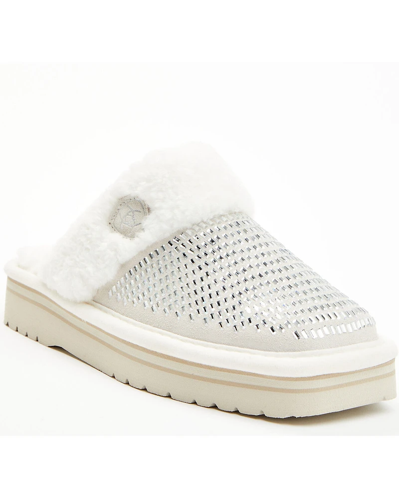 Ariat Women's Jackie Square Toe Platform Slippers