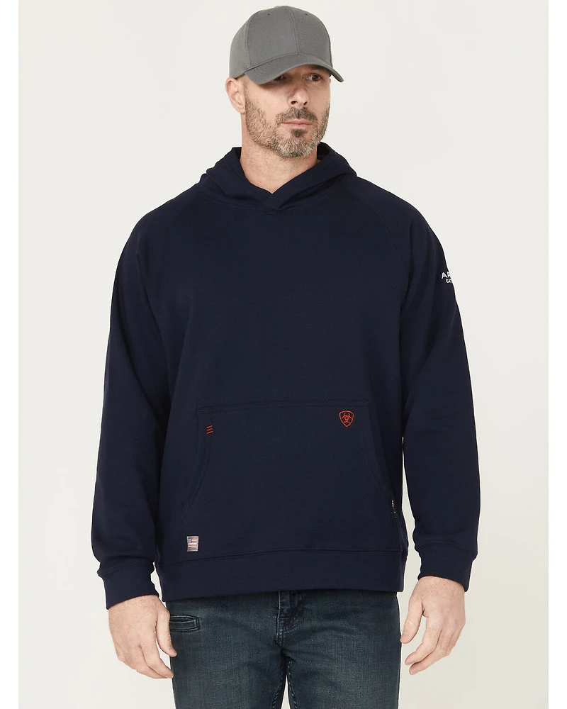Ariat Men's FR Durastretch Work Hard Live Free Hooded Sweatshirt