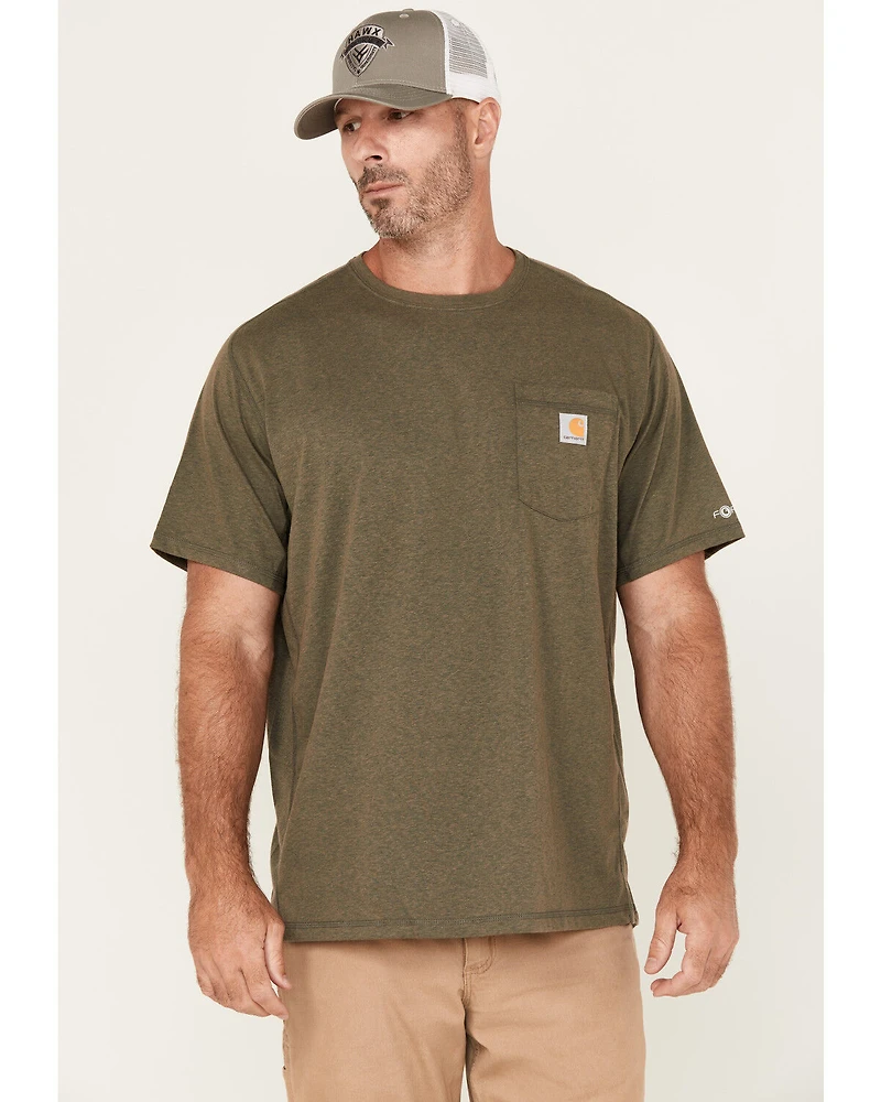 Carhartt Men's Force Relaxed Fit Midweight Short Sleeve Pocket T-Shirt