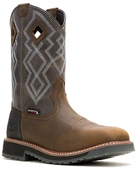 Wolverine Men's Rancher Pro Waterproof Pull-On Work Boots - Nano Composite Toe