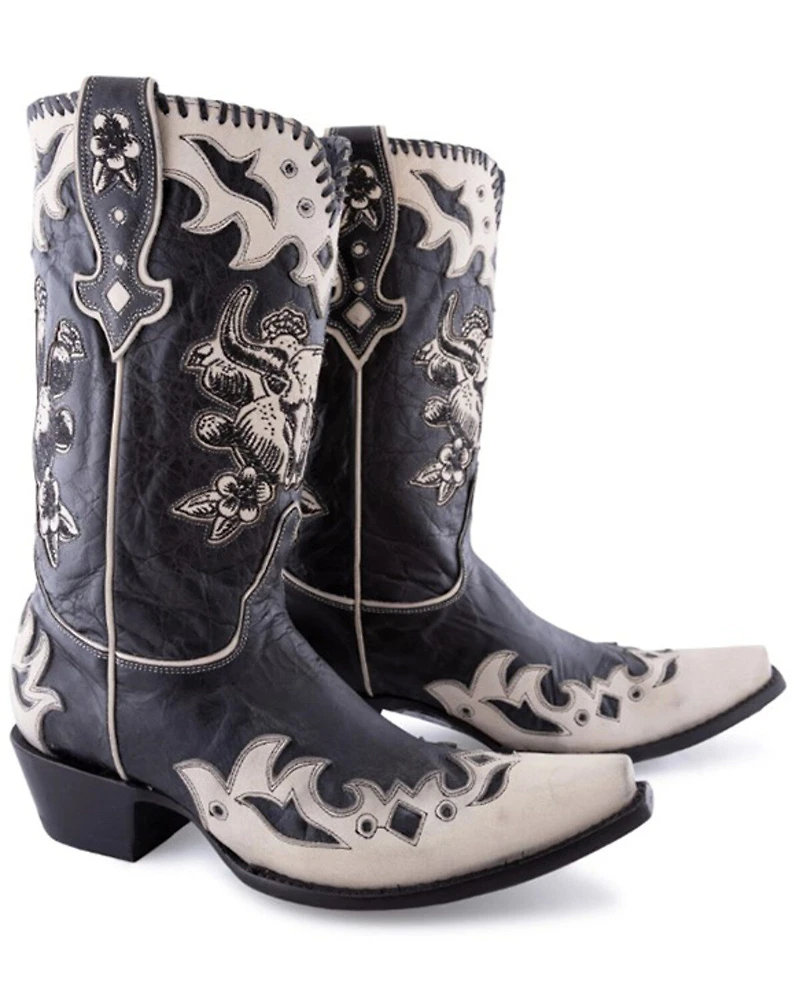 Double D Ranch Women's Dead or Alive Western Boots - Snip Toe