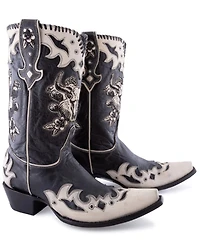 Double D Ranch Women's Dead or Alive Western Boots - Snip Toe