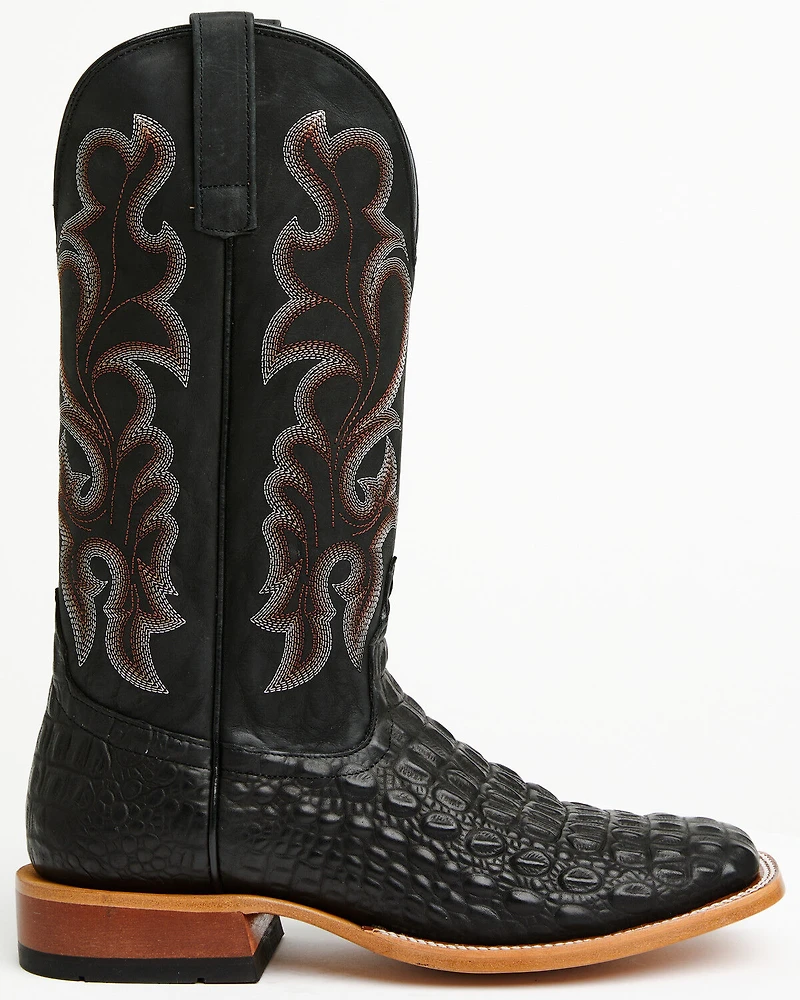 Horse Power Men's Boot Barn Exclusive Nile Crocodile Print Tall Western Boots - Broad Square Toe