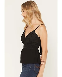 Shyanne Women's Crochet Bustier Top