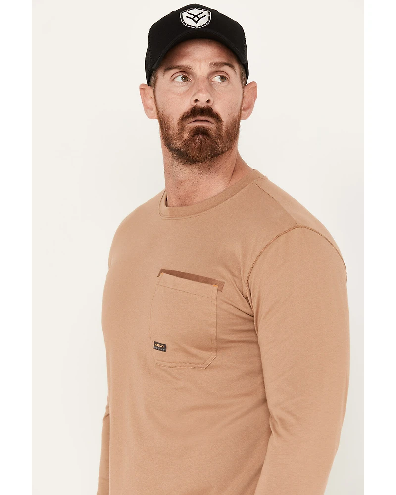 Ariat Men's Rebar Workman Long Sleeve Graphic Work Shirt