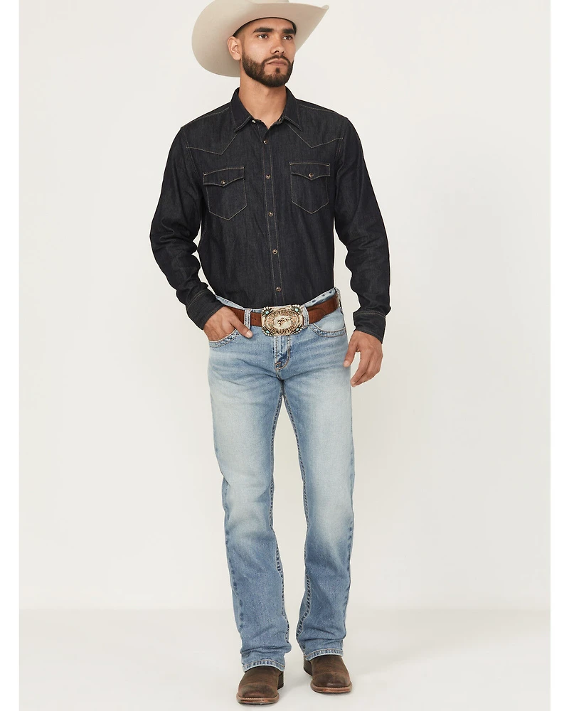 Ariat Men's M7 Cade Tustin Light Wash Slim Straight Stretch Denim Jeans