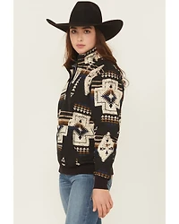 Ariat Women's Southwestern Print 1/4 Zip Pullover