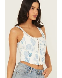 Shyanne Women's Floral Corset Top