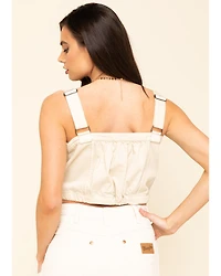 Free People Women's Palm Desert Denim Top