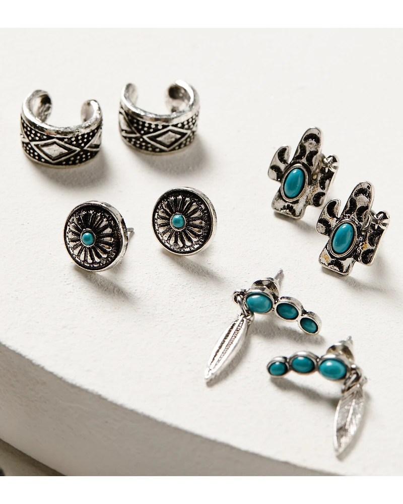 Idyllwind Women's Pembroke Earrings Set - 6-Piece