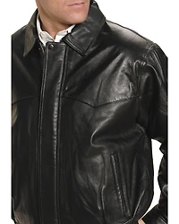 Roper Lamb Nappa Bomber Jacket - Big & Tall