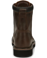 Justin Men's Pulley Lace-Up Work Boots - Steel Toe