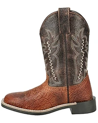 Smoky Mountain Boys' Presley Western Boots - Broad Square Toe