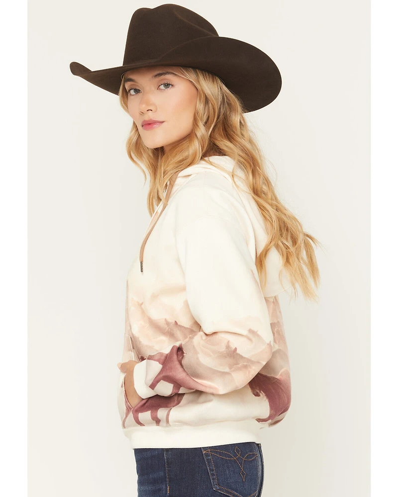 Shyanne Women's Running Horse Pullover Hoodie