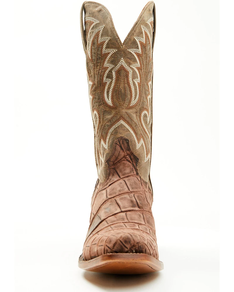 El Dorado Men's Exotic Alligator Western Boots