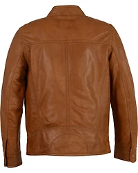 Milwaukee Leather Men's Zip Front Classic Moto Jacket - 5X