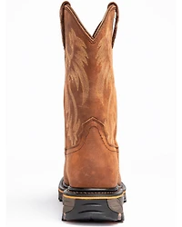 Cody James Men's 11" Waterproof Decimator Western Work Boots - Steel Toe