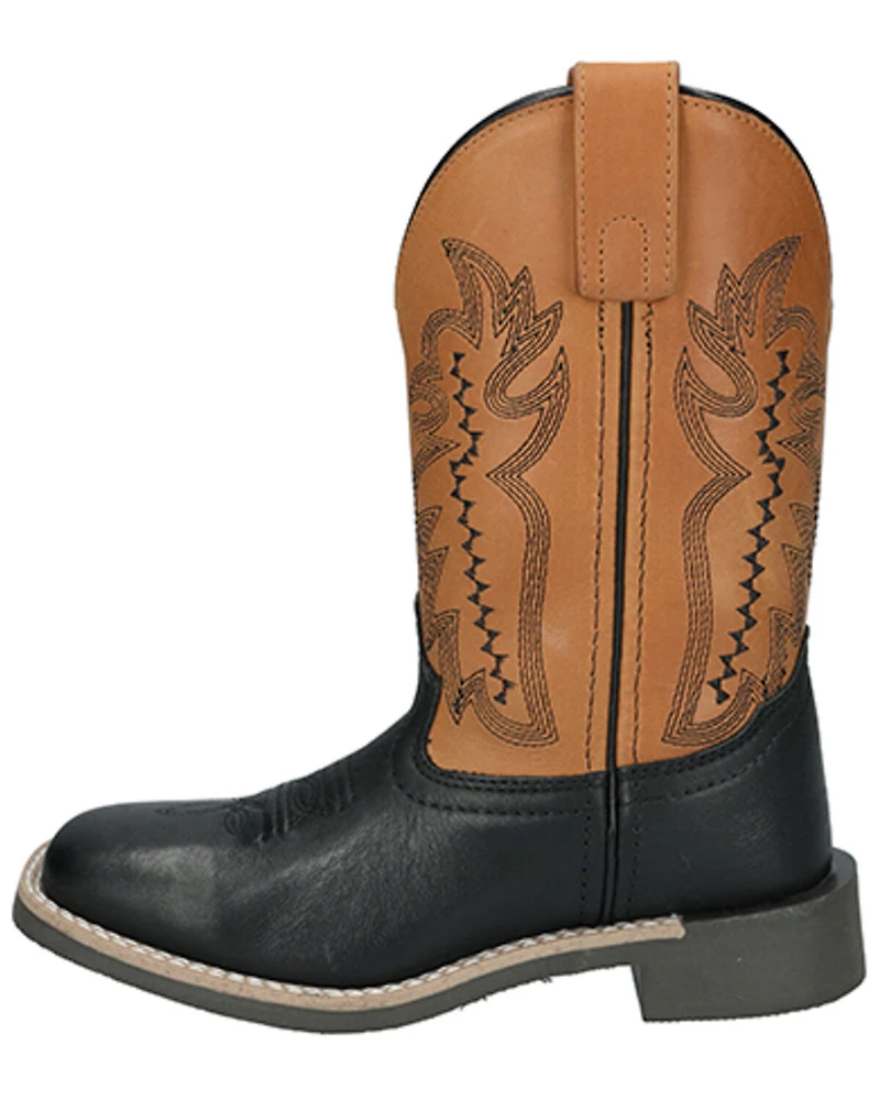 Smoky Mountain Little Boys' Garrett Western Boots - Broad Square Toe