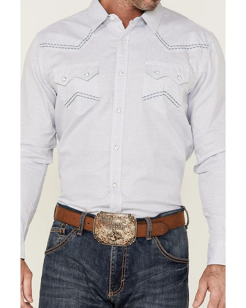 Cody James Men's Sand Creek Tonal Solid Long Sleeve Snap Western Shirt