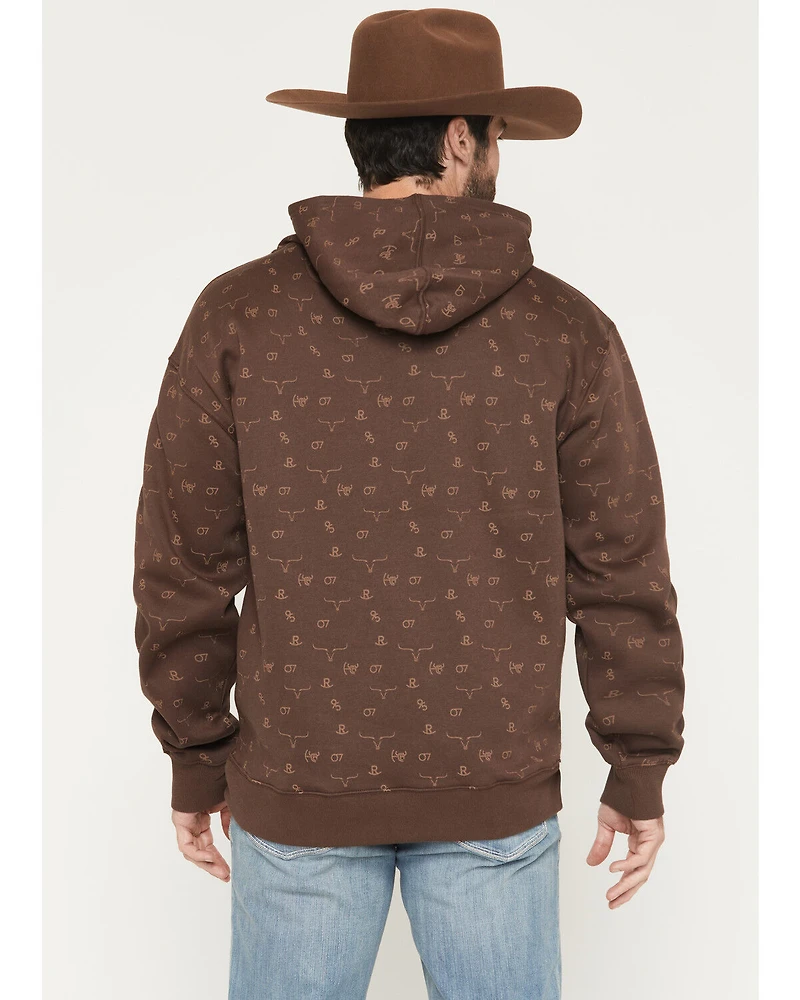 Cowboy Hardware Men's Branding Irons Hooded Sweatshirt