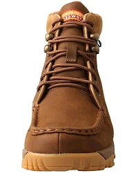 Twisted X Women's Saddle Lace-Up Work Boots - Soft Toe