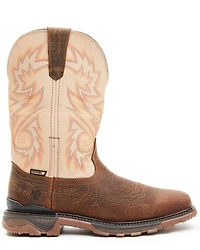 Rocky Men's Carbon 6 Waterproof Western Work Boots - Soft Toe