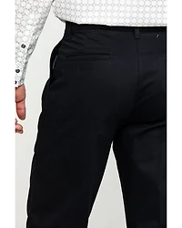 Wrangler Men's Black Casual Pleated Front Western Pants