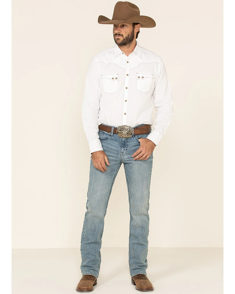 Cody James Men's Crupper Wash Jackson Slim Straight Stretch Denim Jeans