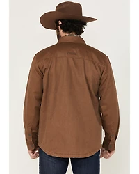 Dakota Grizzly Ryker Microsuede Sherpa Lined Shirt Jacket