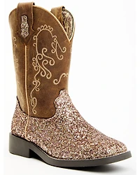 Shyanne Girls' Sparkle Plenty Boots - Broad Square Toe