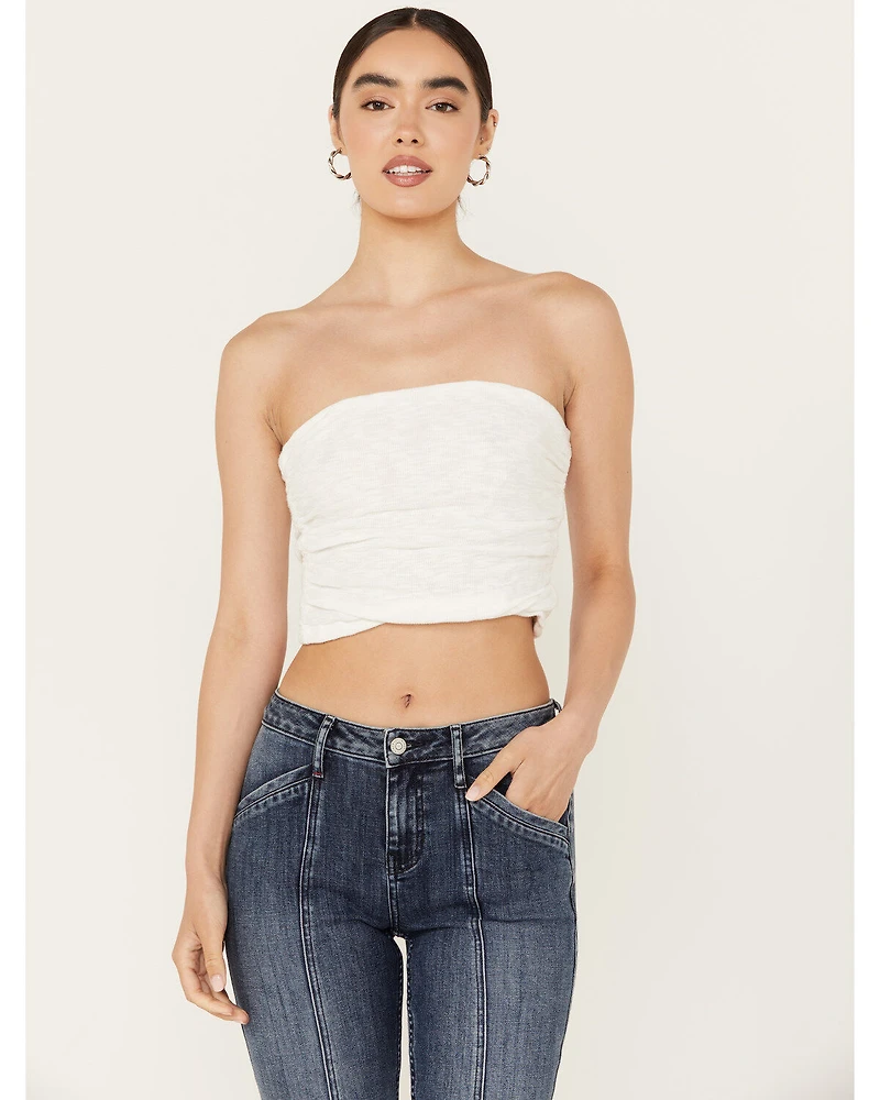 Free People Women's Boulevard Ruched Tube Top