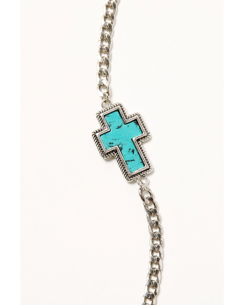 Shyanne Women's Cross Bracelet Set - 3 Piece