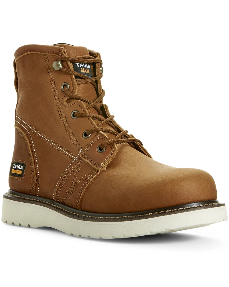 Ariat Men's Rebar Wedge Grizzly Work Boots - Soft Toe