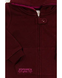 Shyanne Infant Girls' Hooded Coveralls