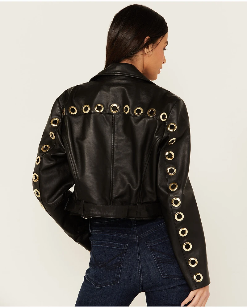 Cleobella Women's Baxter Leather Jacket