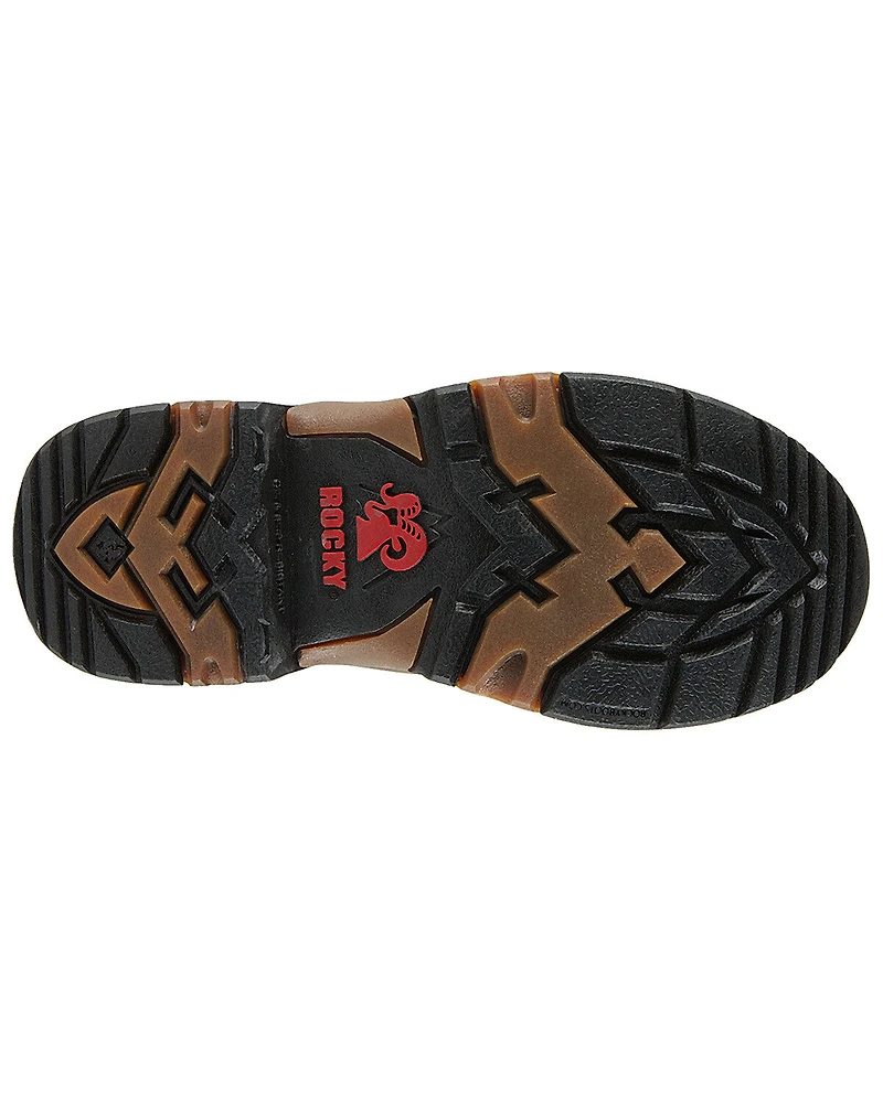 Rocky Boys' Southwest Pull On Boots - Round Toe