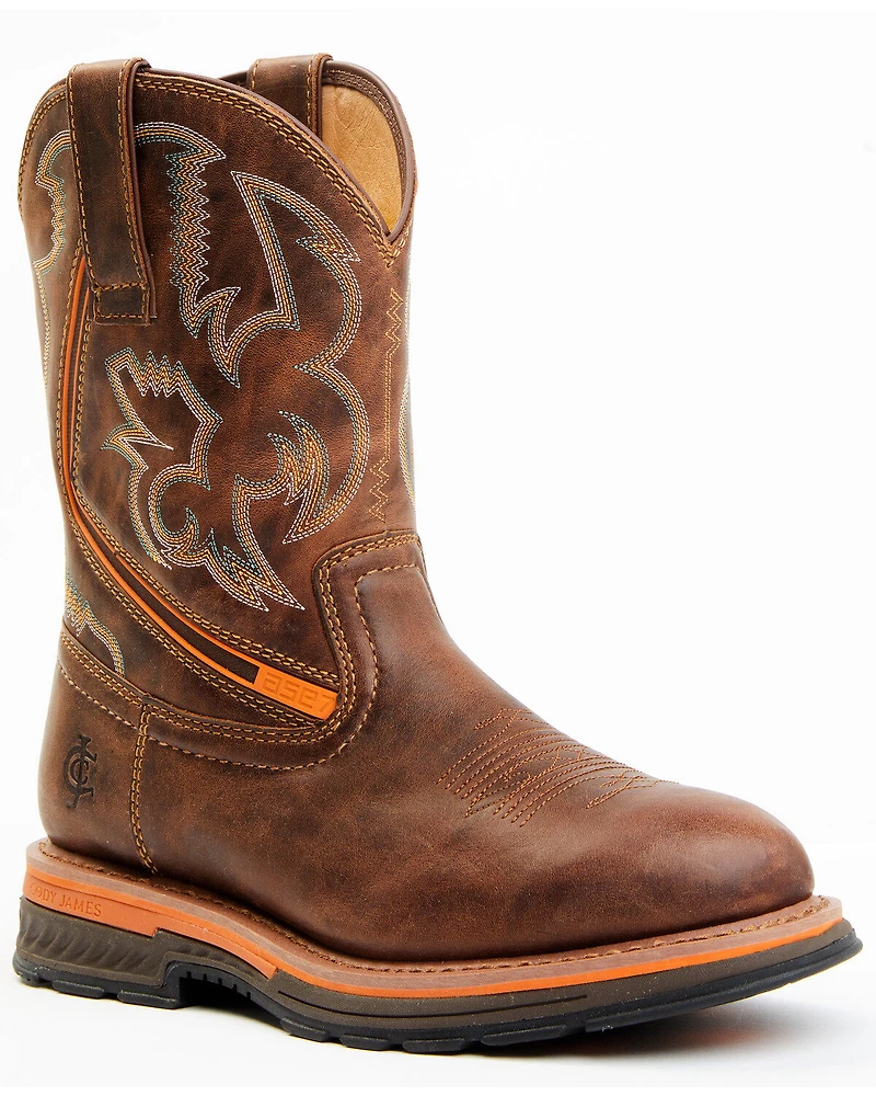 Cody James Men's Disruptor Tyche Chill Zone Soft Pull On Work Boots - Toe