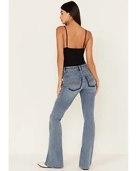 Idyllwind Women's Amalie Light Wash Rebel Mid Rise Bootcut Jeans