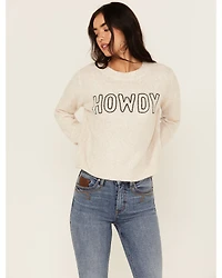 White Crow Women's Howdy Stitch Sweater