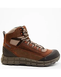 Brothers and Sons Men's 5" Lace-Up Waterproof Hiker Boots - Round Toe