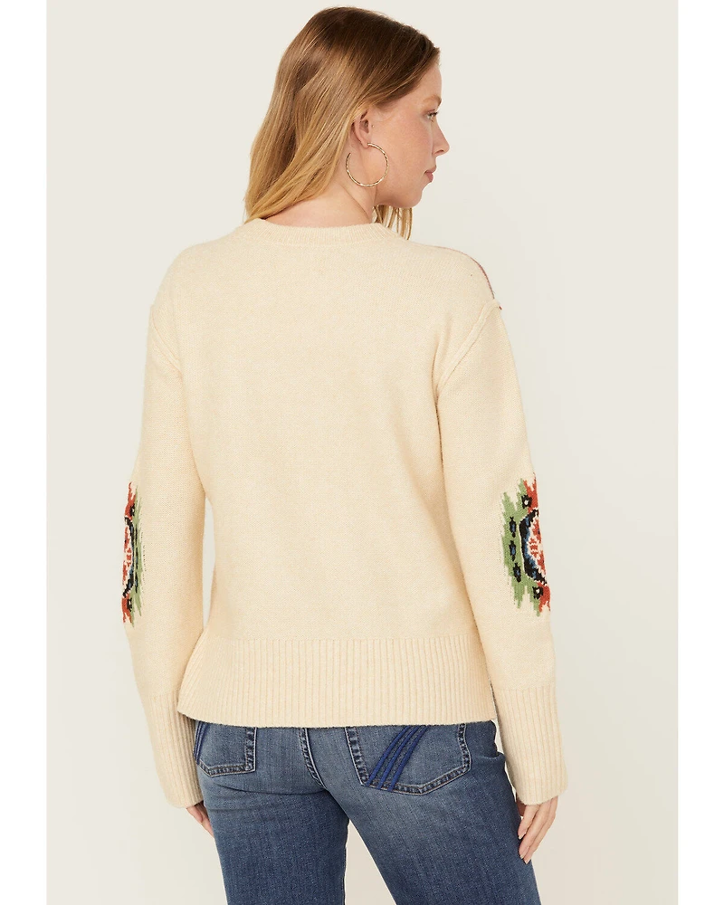 Cleo + Wolf Women's Colbie Southwestern Print Sweater