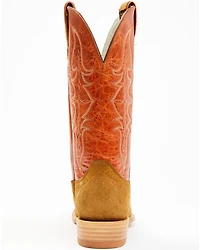 Hondo Boots Men's Roughout Western - Broad Square Toe