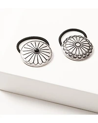 Idyllwind Women's Foxley Concho Hair Tie Set - 2 Piece