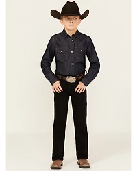 Wrangler Retro Boys' Slim Straight Stretch Denim Jeans