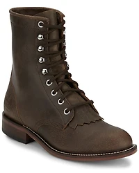 Justin Women's McKean Lace-Up Boots - Round Toe