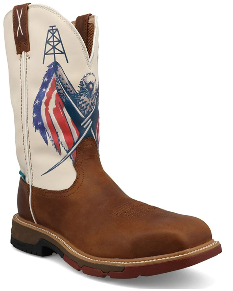 Twisted X Men's 12" Western Work Boots - Nano Toe