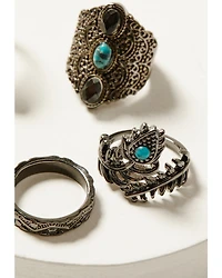 Shyanne Women's Enchanted Forest 5-Piece Ring Set
