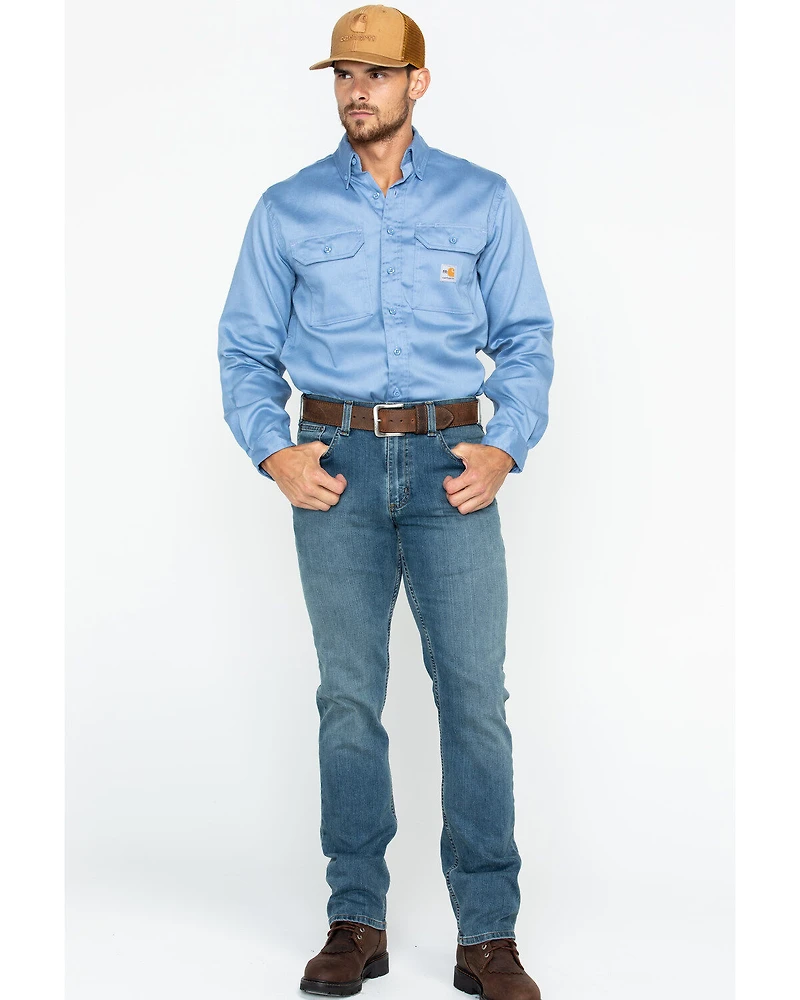 Carhartt Men's FR Dry Twill Work Shirt - Big & Tall