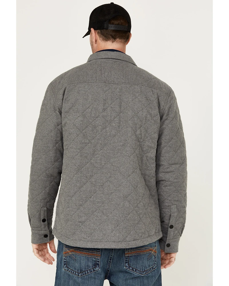 Hawx Men's Quilted Flannel Shirt Jacket